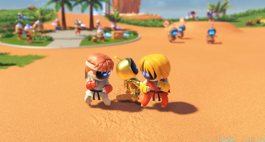 ryu and kin astro bot