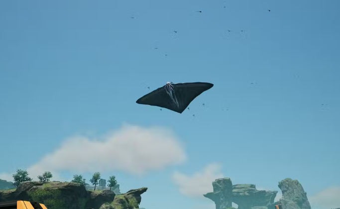 Flying manta