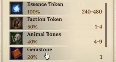 loot drops from skeletal soldier